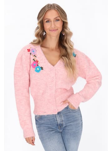 IZIA Cardigan in rose