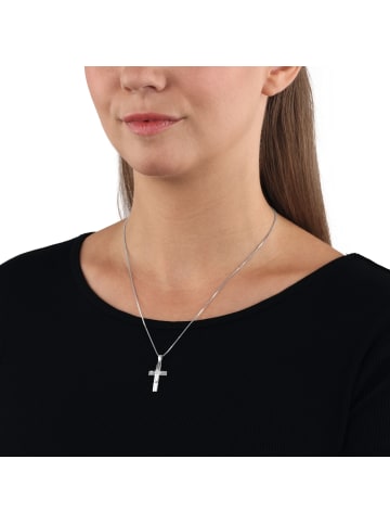 Amor Kette mit Anhänger Silber 925, rhodiniert in Silber