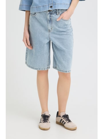 PULZ Jeans Jeansshorts PZBRIDGET Regular fit in Light Blue Denim