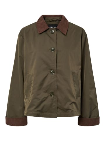 Pieces Jacke in Forest Night