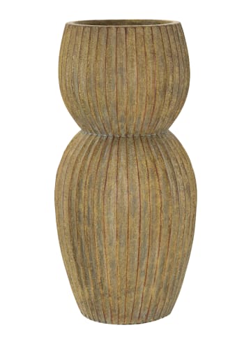 Mauro Ferretti Schmutziggrüne Magnesiumvase, ø 25 x 52,5 cm
