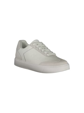 Calvin Klein Weiße Polyurethan-Sneaker