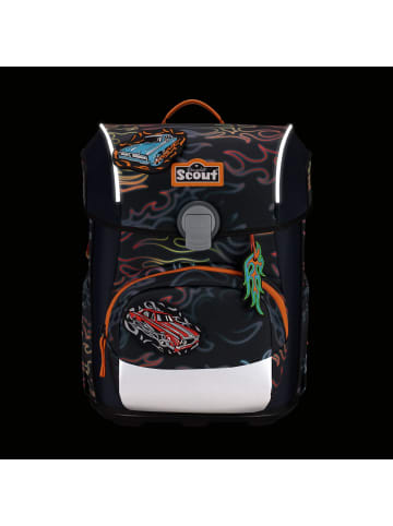 Scout Scout Neo Schulranzen-Set 5 teilig Safety Light Flames