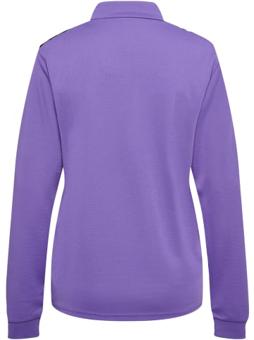 Hummel Halbreißverschluss Sweatshirt Hmlauthentic Multisport Damen in DAHLIA PURPLE/ASPHALT