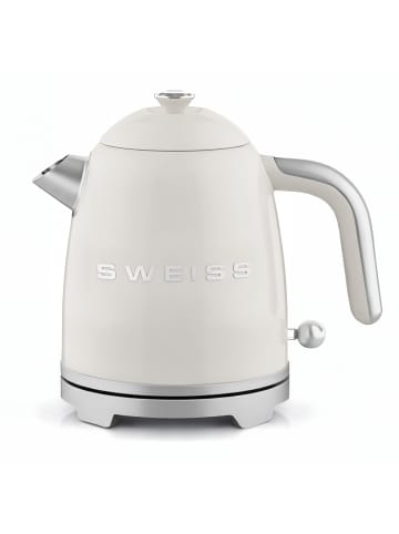 SWEISS Vintage Wasserkocher 1L beige KTS8