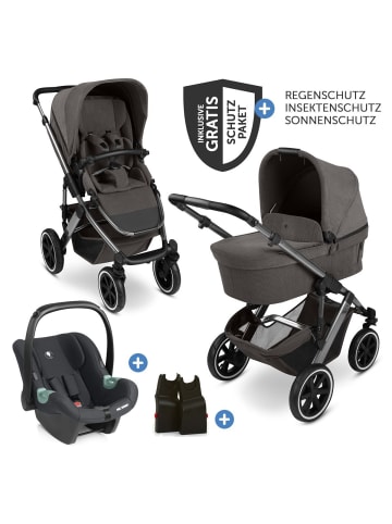 ABC-Design 3in1 Kinderwagen-Set Salsa 5 Air - inkl. in gray
