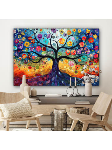 MuchoWow Poster mit Leiste Blumenbaum  (BxH)