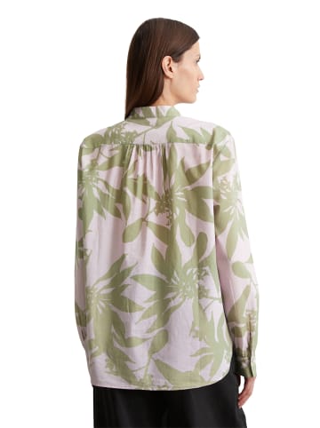 Marc O'Polo Gemusterte Bluse relaxed in multi/ pale lilac