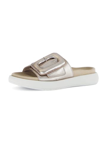 Gabor Klassische Pantoletten in Gold