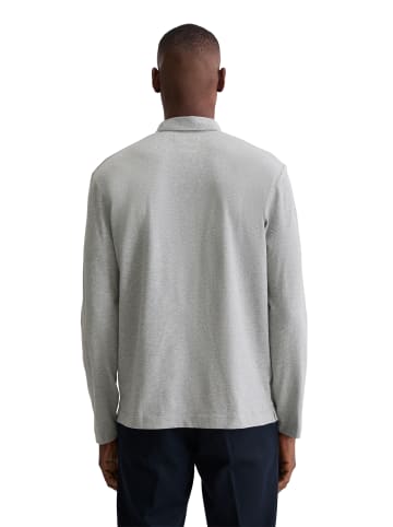 Marc O'Polo DfC Poloshirt Jersey regular in Cloudy Grey Melange