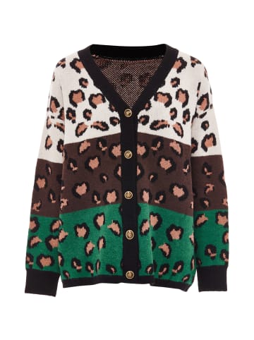 ebeeza Damen Strickjacke in Khaki
