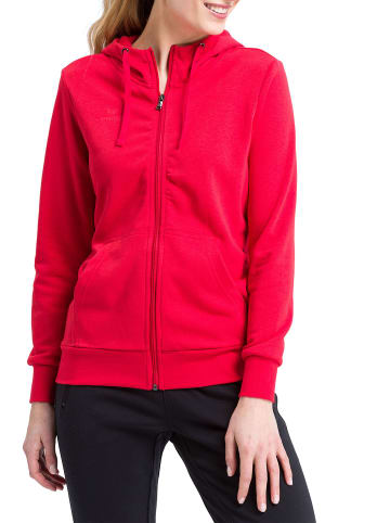 erima Damen Kapuzensweatjacke in rot