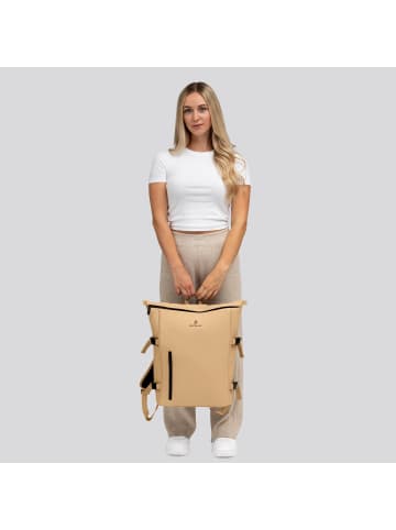 Pactastic Urban Collection Rucksack 45 cm Laptopfach in beige