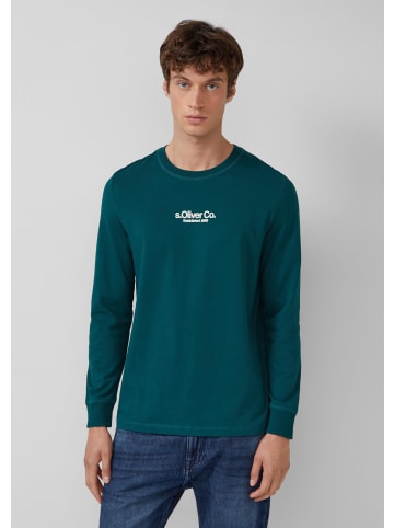 s.Oliver T-Shirt in 79D1_tannengrün