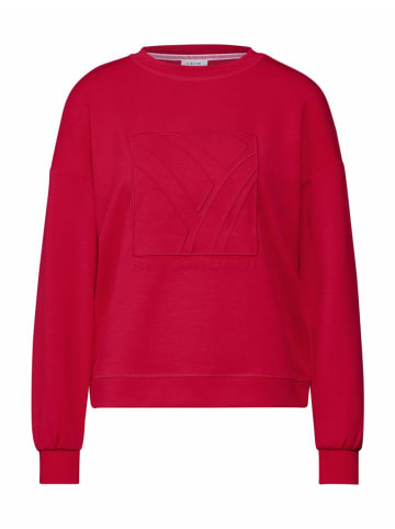 Cecil Sweatshirt für Damen in rot