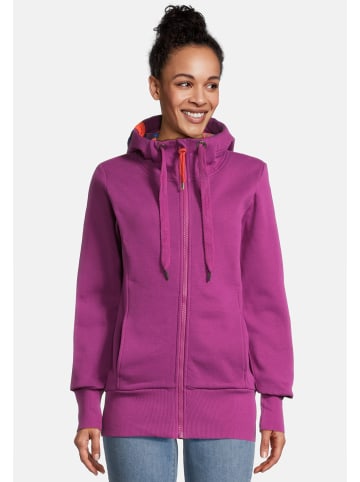 Salzhaut Sweatjacke für Damen in lila