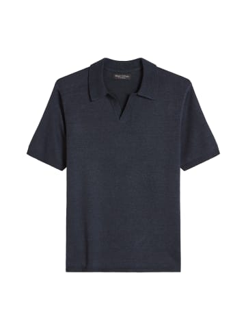 Marc O'Polo Kurzarm-Pullover regular in Faded Blue