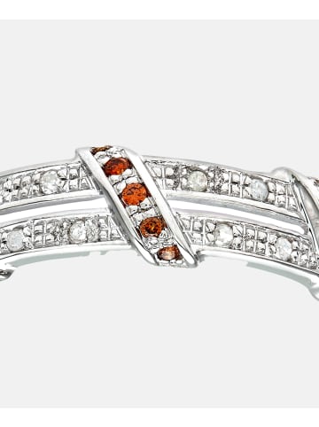 Diamant L'éternel Eternity-Ring aus 375 Weißgold mit Diamant gedreht