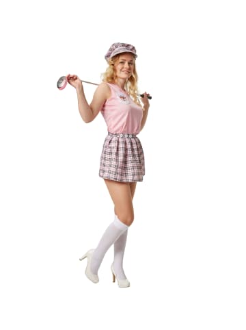 tectake Sportives Golf-Outfit, rosa