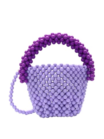 DreiMaster Klassik Handbag in Flieder Mehrfarbig