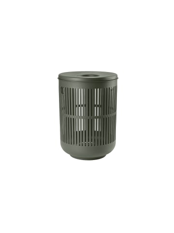 Zone Denmark Wäschekorb mit Deckel Ume in Olive green