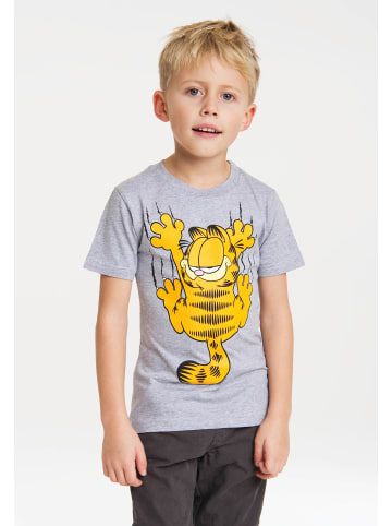 Logoshirt T-Shirt Garfield in grau-meliert