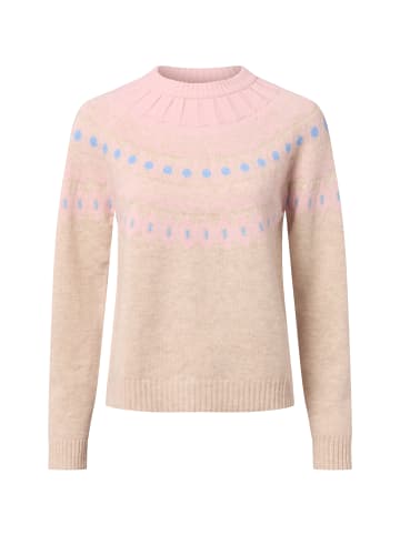 Marie Lund Strickpullover in beige rosa - 0005