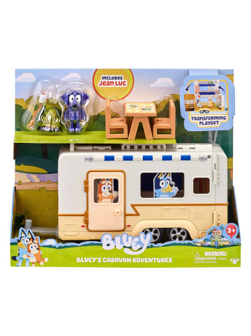 Bluey Spielfiguren Set Bluey Caravan mit ausklappbarer Wohnwagen, ab 3 Jahre