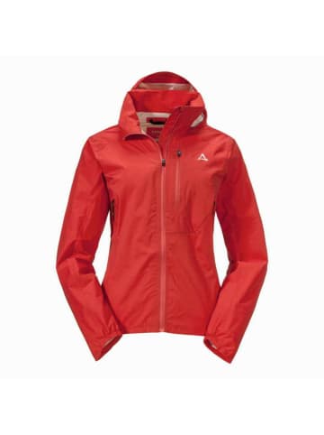 Schöffel Regen & Outdoorjacke für Damen in rot