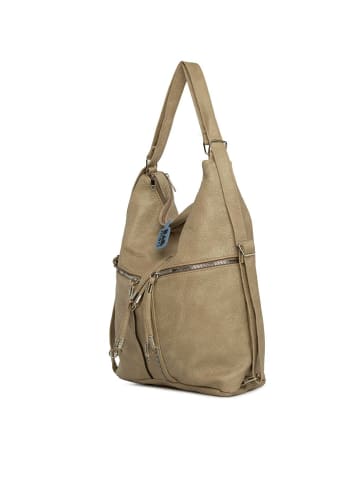 BAGmori Schultertasche in Mink