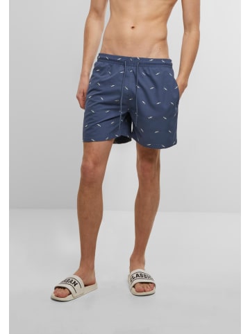 Urban Classics Urban Classics Badeshorts in vintageblue/frostmint