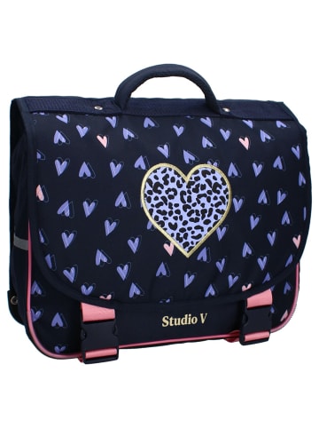 COFI 1453 Studio V Hearts Kinder Schulrucksack Mädchen Schultasche in Mehrfarbig