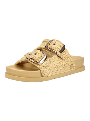 Pantoletten Beige