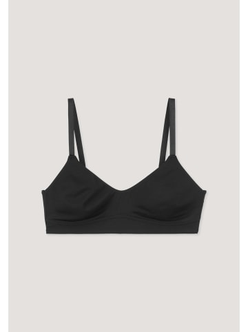 Hessnatur Triangel BH in schwarz