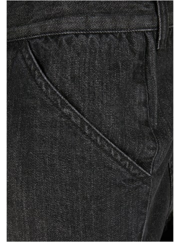 Urban Classics Jeans-Shorts in schwarz