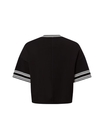 MARC CAIN SPORTS Sweatshirt in schwarz weiß