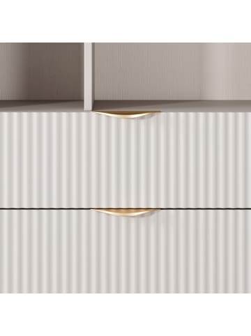 Feldmann-Wohnen Regal Lante beige 88 / 38 / 194cm