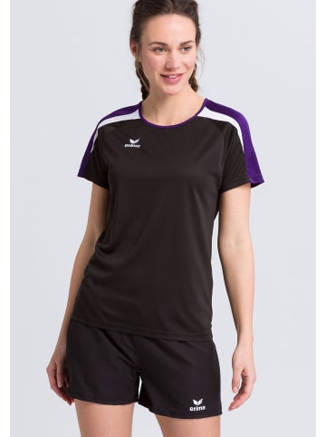 erima Liga 2.0 T-Shirt in schwarz/violet/weiss