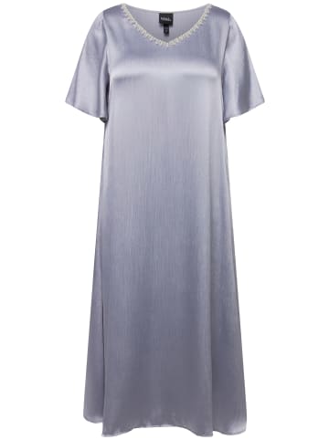 Ulla Popken Midikleid in helles stahlblau