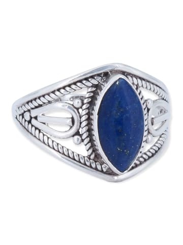 mantraroma 925er Silber - Ringe mit Lapis Lazuli