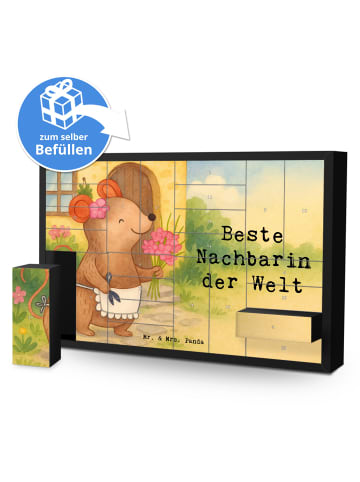Mr. & Mrs. Panda Befüllbarer Adventskalender Maus Beste Nachbari... in Weiß