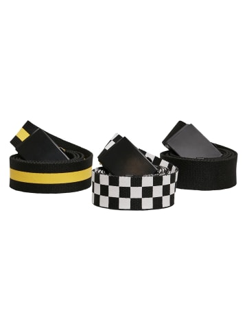 Urban Classics Urban Classics in black/white/yellow