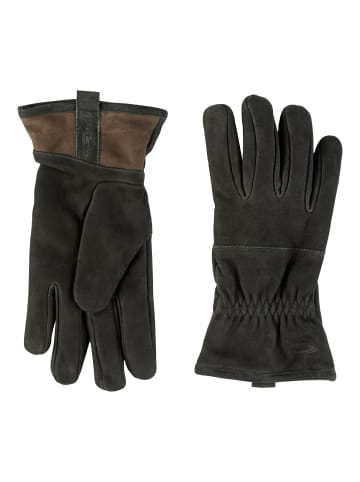 Camel Active Lederhandschuhe in Asphalt
