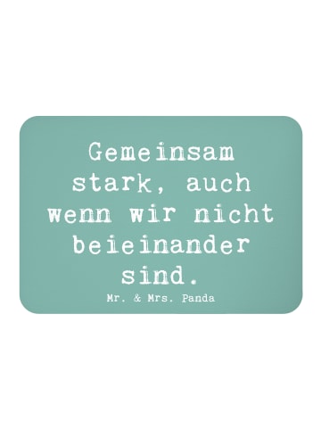 Mr. & Mrs. Panda Magnet Spruch Trennung von den Eltern mit Spruch in Meeresbrise