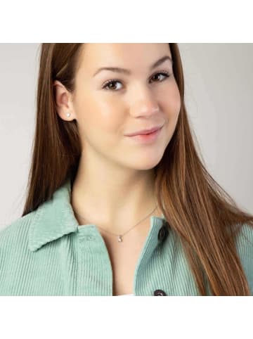 Lucardi 375 Gold Ohrringe Rund