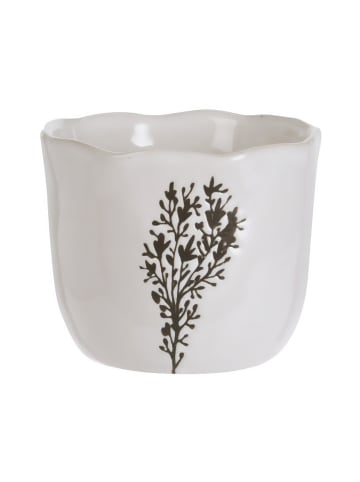 Home&Styling Collection Blumentopfabdeckung in weiß