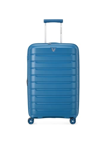 Roncato B-Flying Move 4 Rollen Trolley 68 cm mit Dehnfalte denim