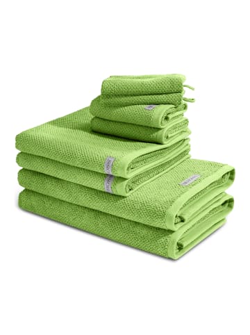 Ross 2 X Wasch- 2 X Gäste- 2 X Dusch- 2 X Handtuch im Set Selection in Kiwi