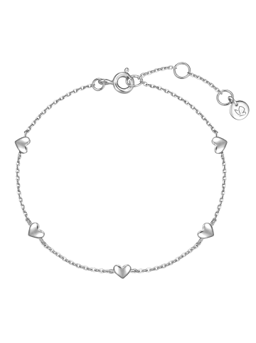 Glanzstücke München Armband Herz aus Sterling Silber in silber