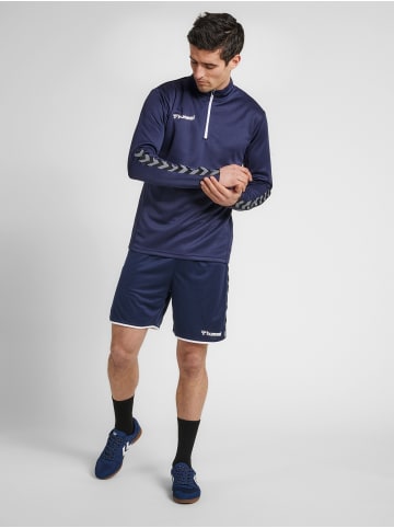 Hummel Halbreißverschluss Jacke Hmlauthentic Herren in MARINE